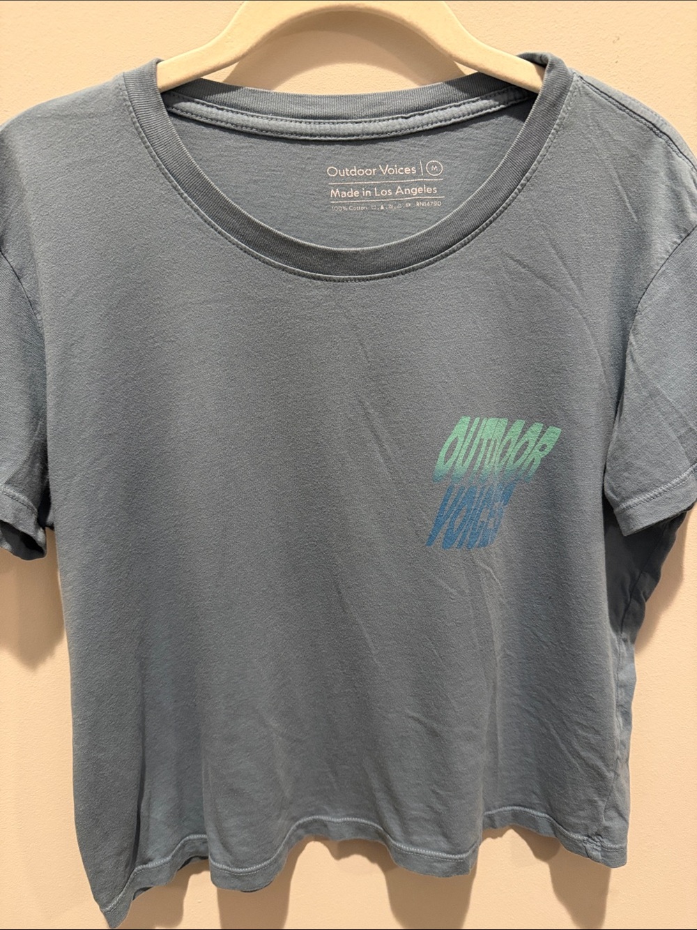 Outdoor Voices Logo Tee Medium